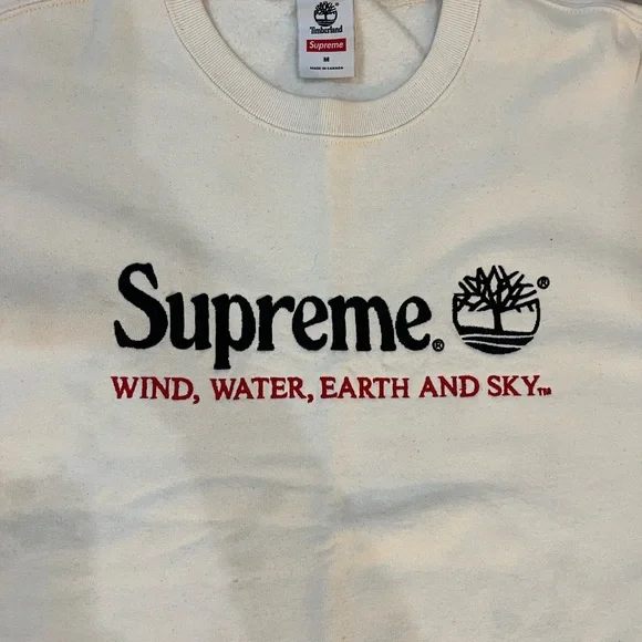 Supreme Timberland Sweatshirt Size M 